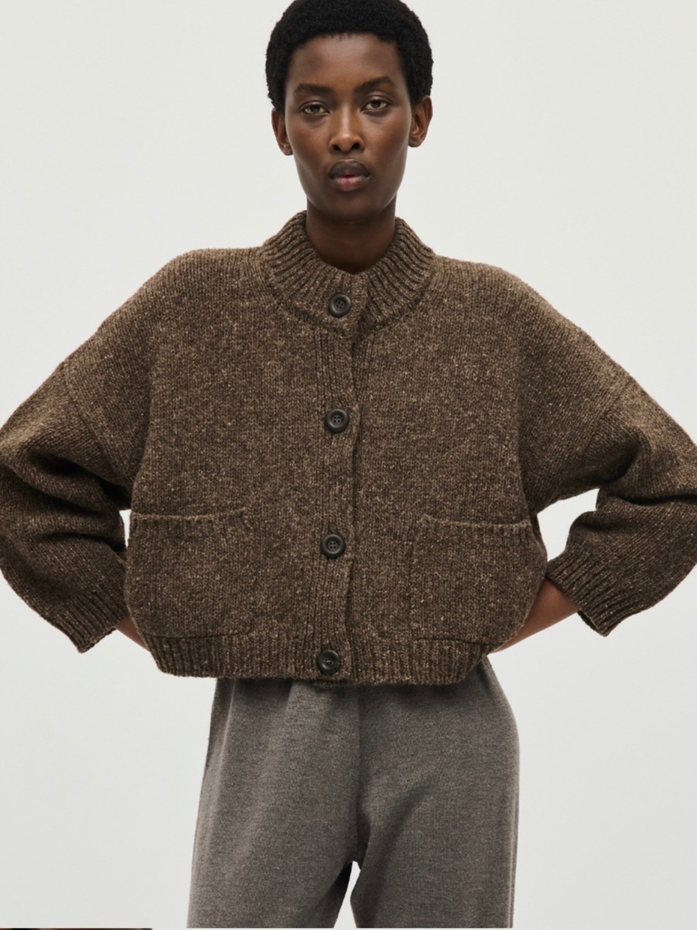Babaa cardigan no23 Oak